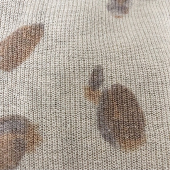 Aritzia Wilfred Cream Pattern Sweater Size XXS - Picture 2 of 3